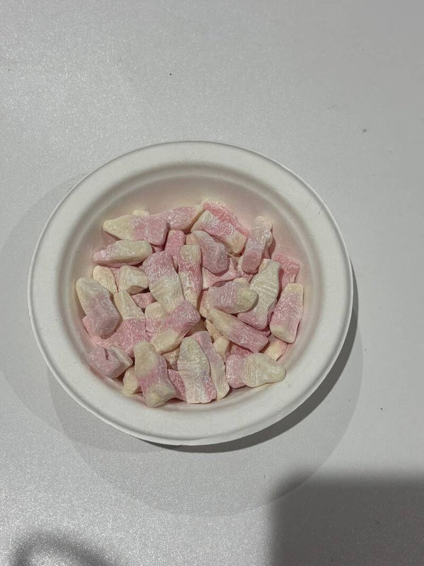 Powdered Strawberry Milkshake Bottles