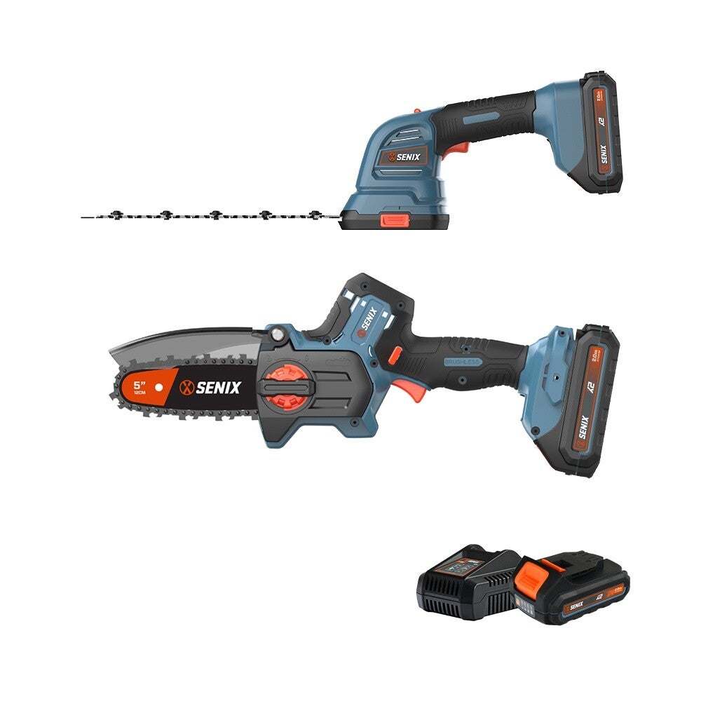SENIX X2 18V BRUSHLESS 2PC OPE COMBO KIT