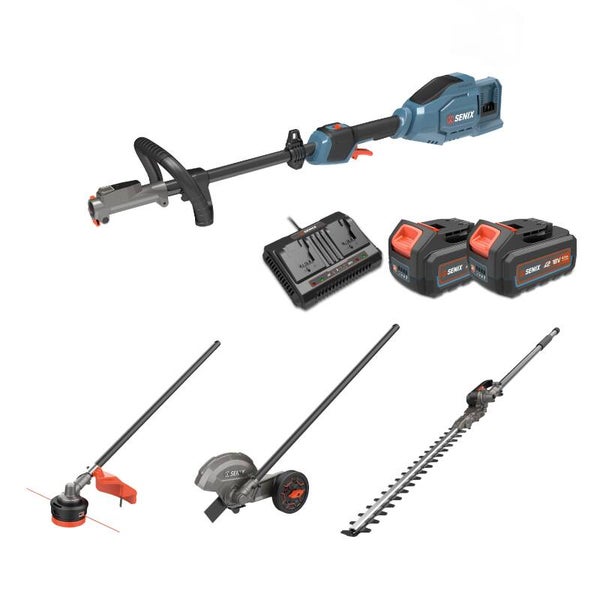 SENIX 2X2 36V BRUSHLESS 3-in-1 POWER HEAD COMBO KIT