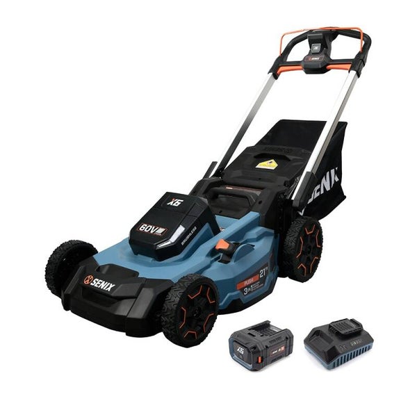 SENIX X6 60V BRUSHLESS 21'' PUSH MOWER