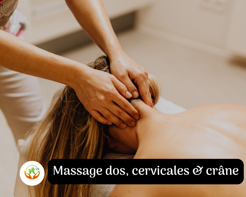 massage dos cervicales et crâne Montpellier Castelnau-le-Lez