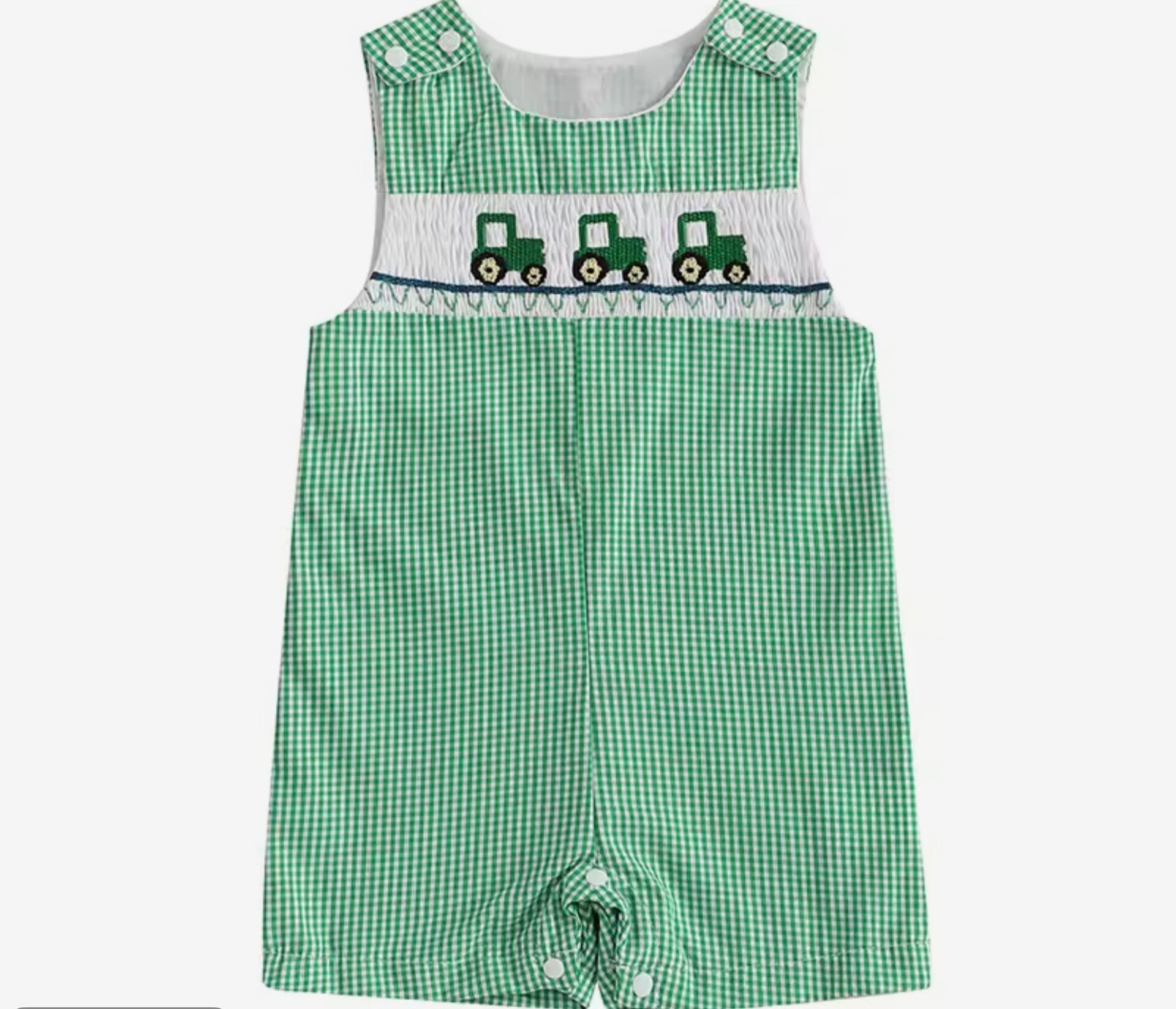 Baby boys tractor design jumpsuit