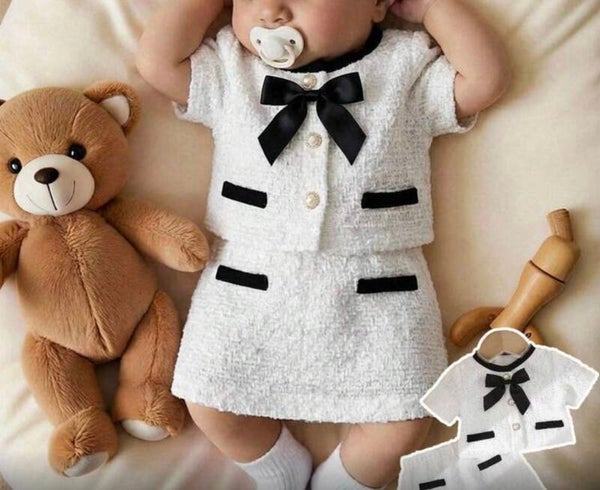 Baby girls classic suit