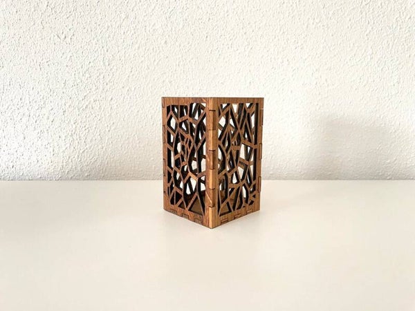 Holz Teelicht