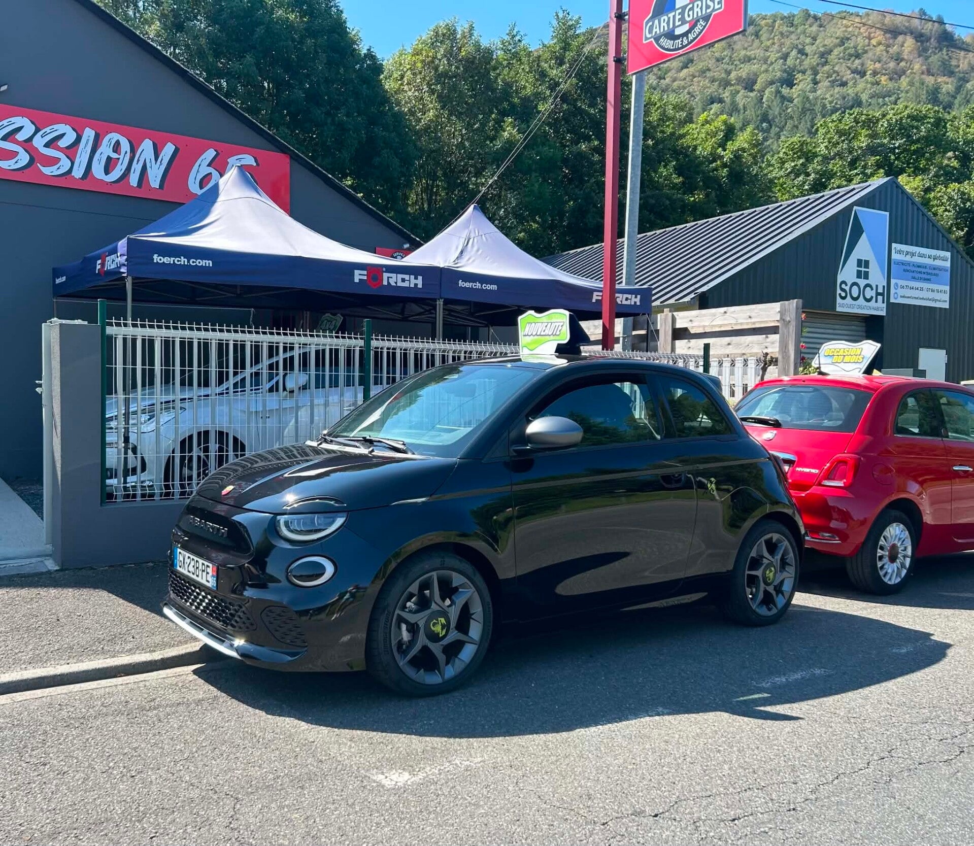 Nouveauté Fiat 500e ABARTH