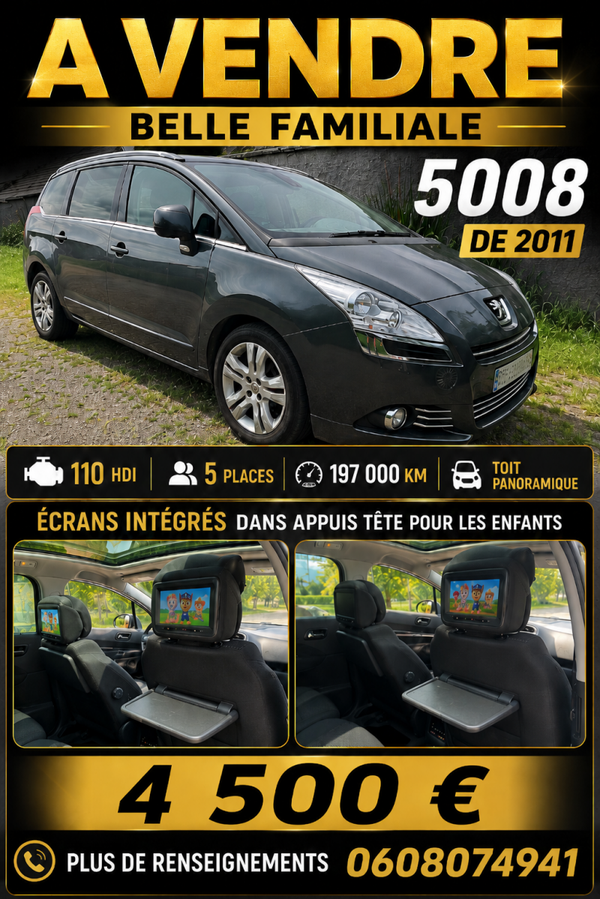 PEUGEOT 5008 PETIT PRIX