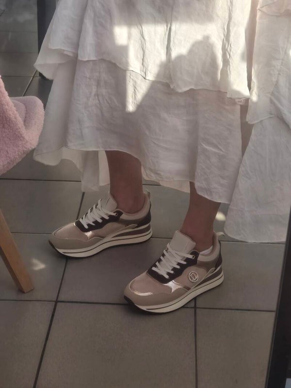 Basket louisa beige