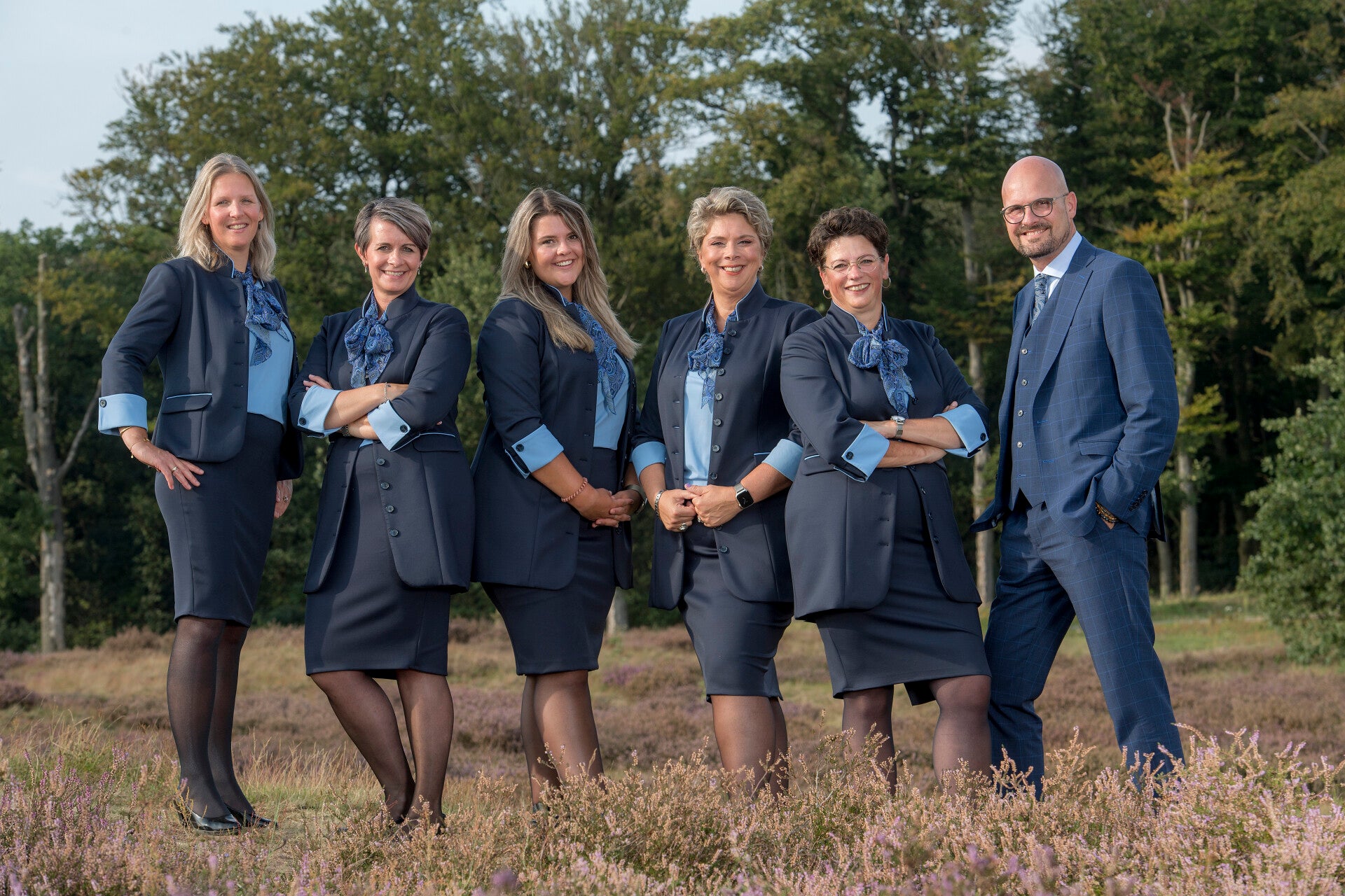 Team Beijer Uitvaartzorg voor een bos
