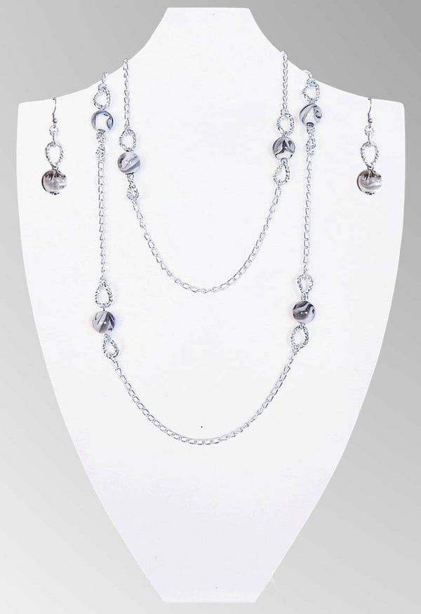 parure con perle in murano art. 0386