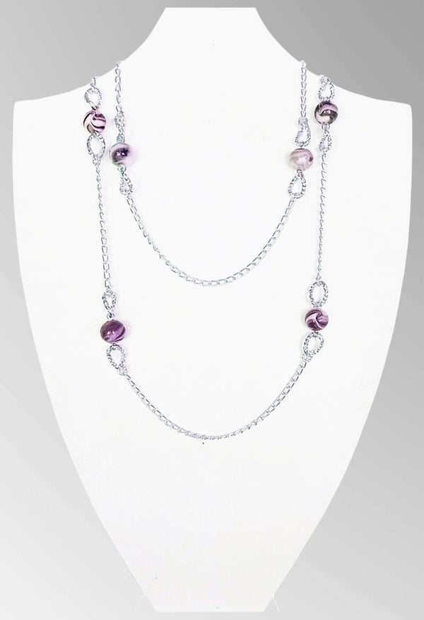 collana con perle in murano art. 0475
