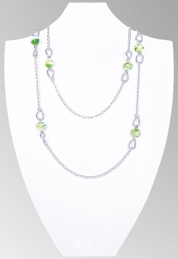 collana con perle in murano art. 0476