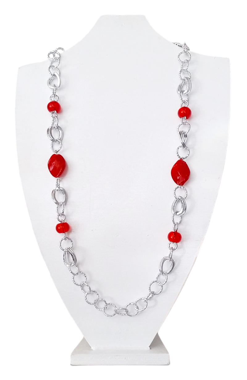 offerta collane con perle in vetro di murano prezzi all'ingrosso  