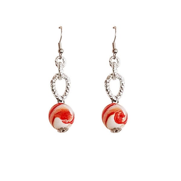 orecchini con perle in murano art. 0716