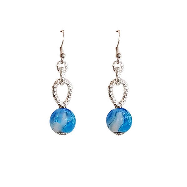 orecchini con perle in murano art. 0718