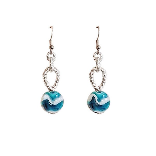 orecchini con perle in murano art. 0715