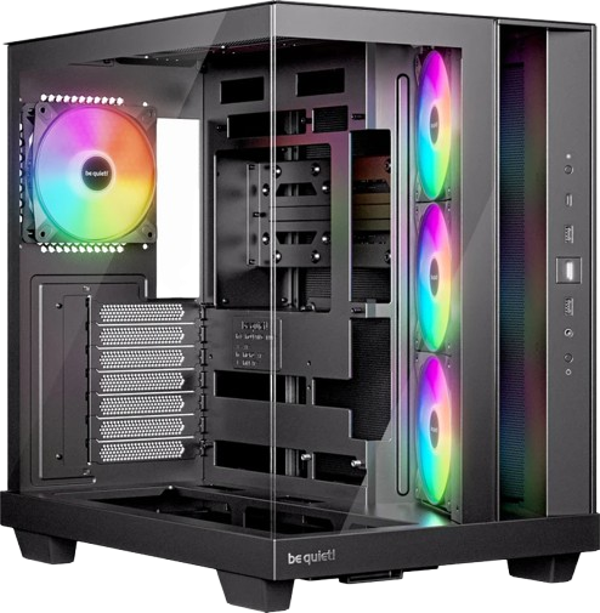 Gaming PC Full LED + WQHD Monitor - Intel Core Ultra 7, 32GB DDR5, 2TB SSD, RX9070XT OC Wassergekühlt