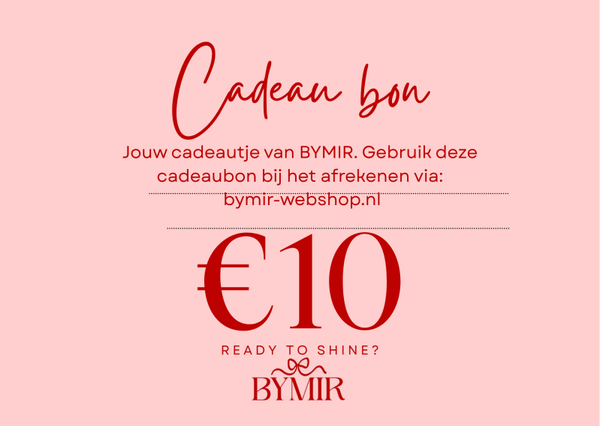 Digitale-cadeaubon BYMIR €10