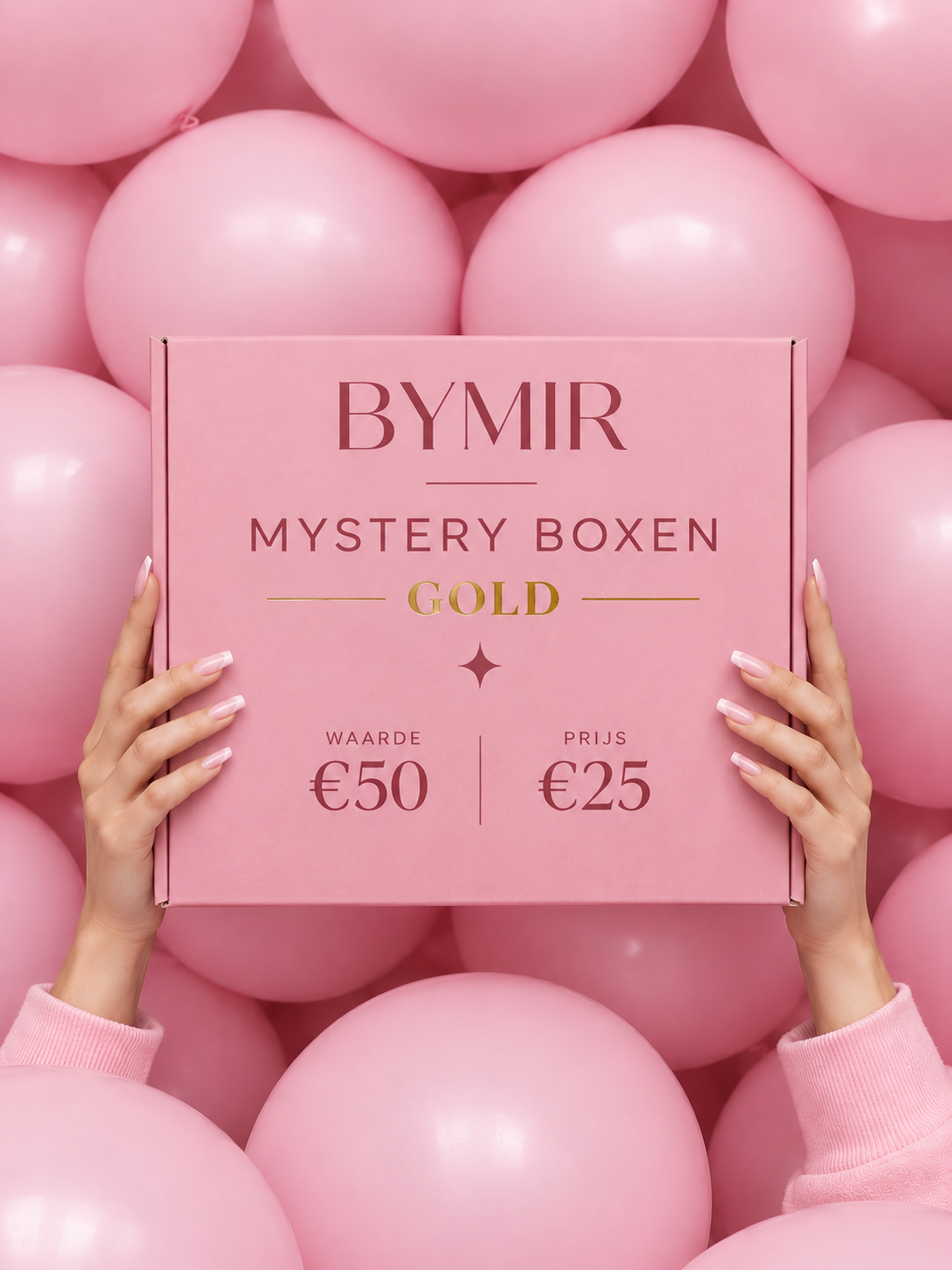Mystery box goud