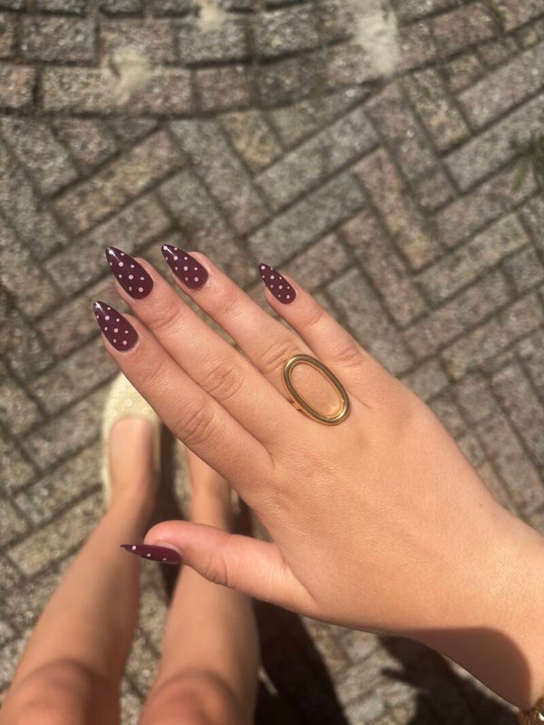 Open statement ring goud
