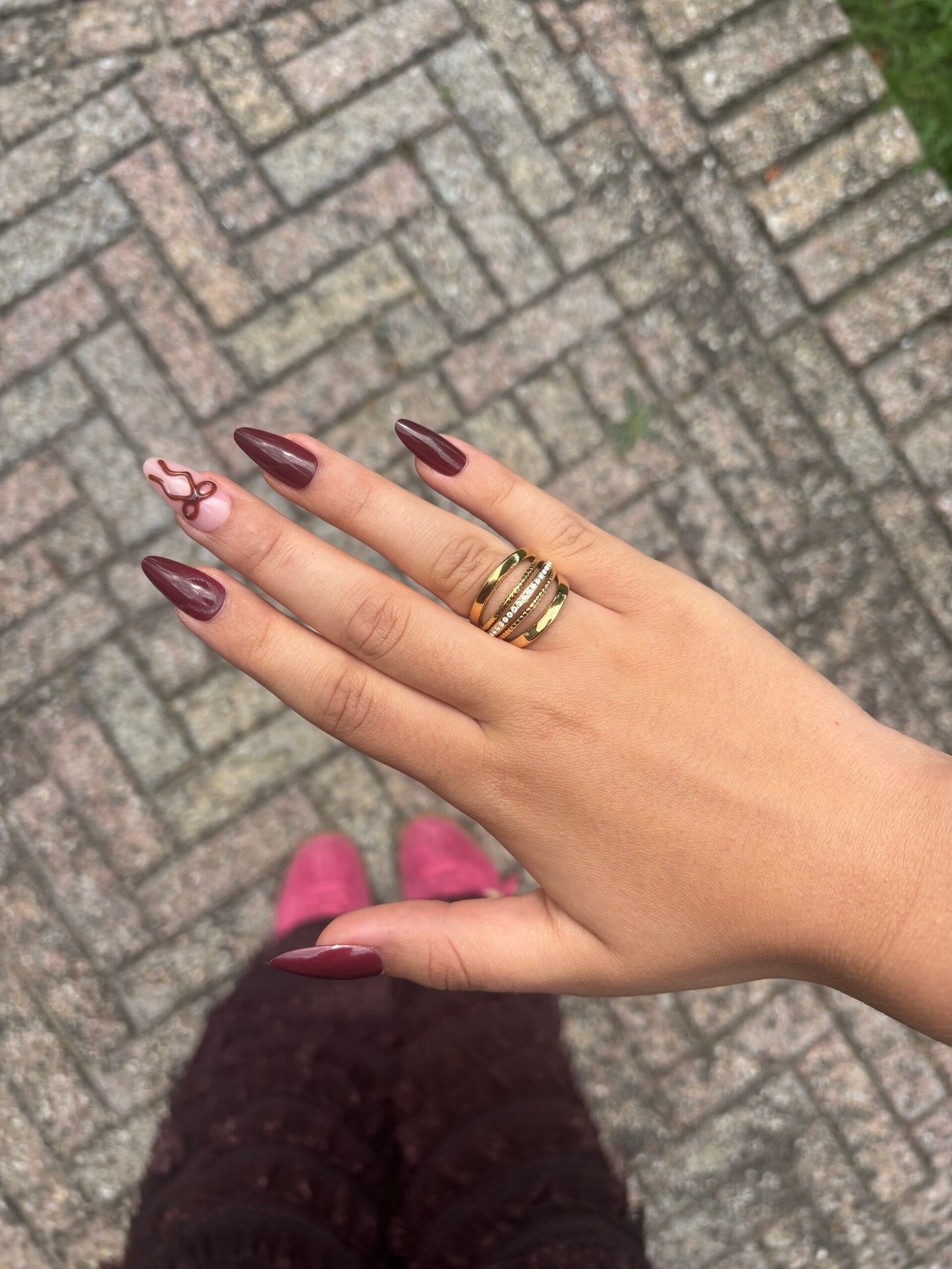 Shine bright ring goud