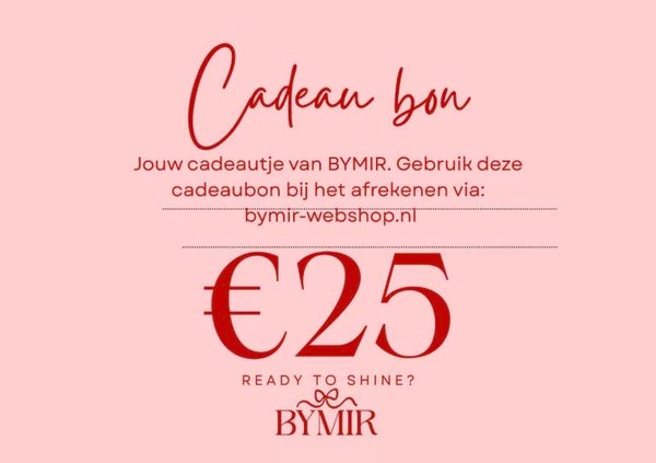 Cadeaubon BYMIR €25