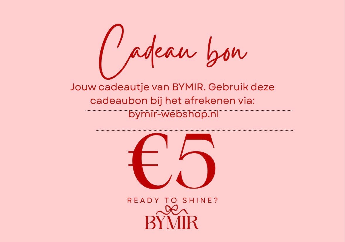 Cadeaubon BYMIR €5
