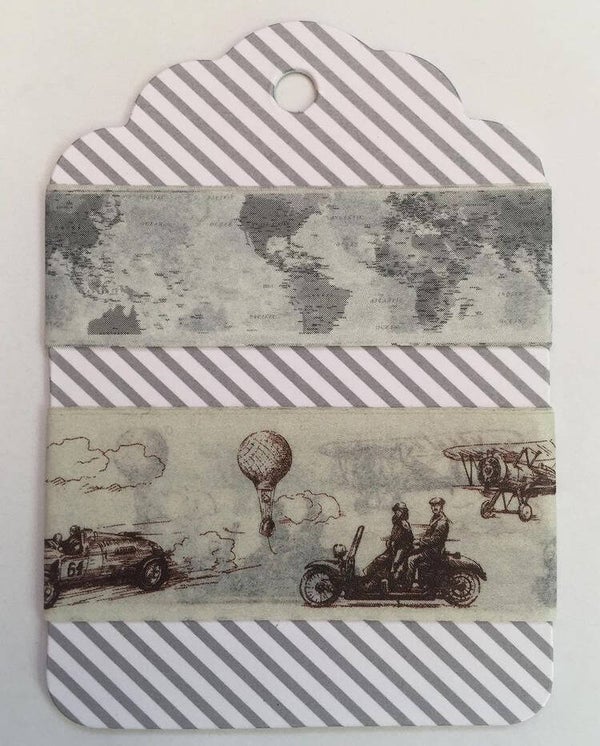 Vintage washi tag