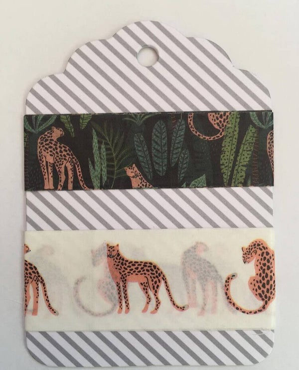 Panter washi tag