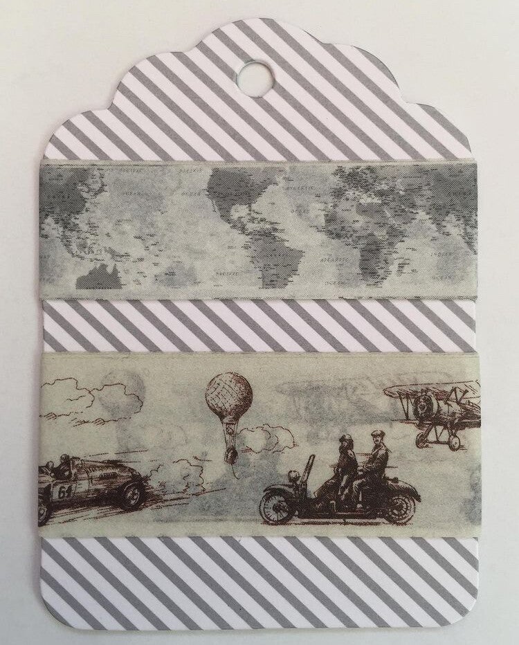 Vintage washi tag