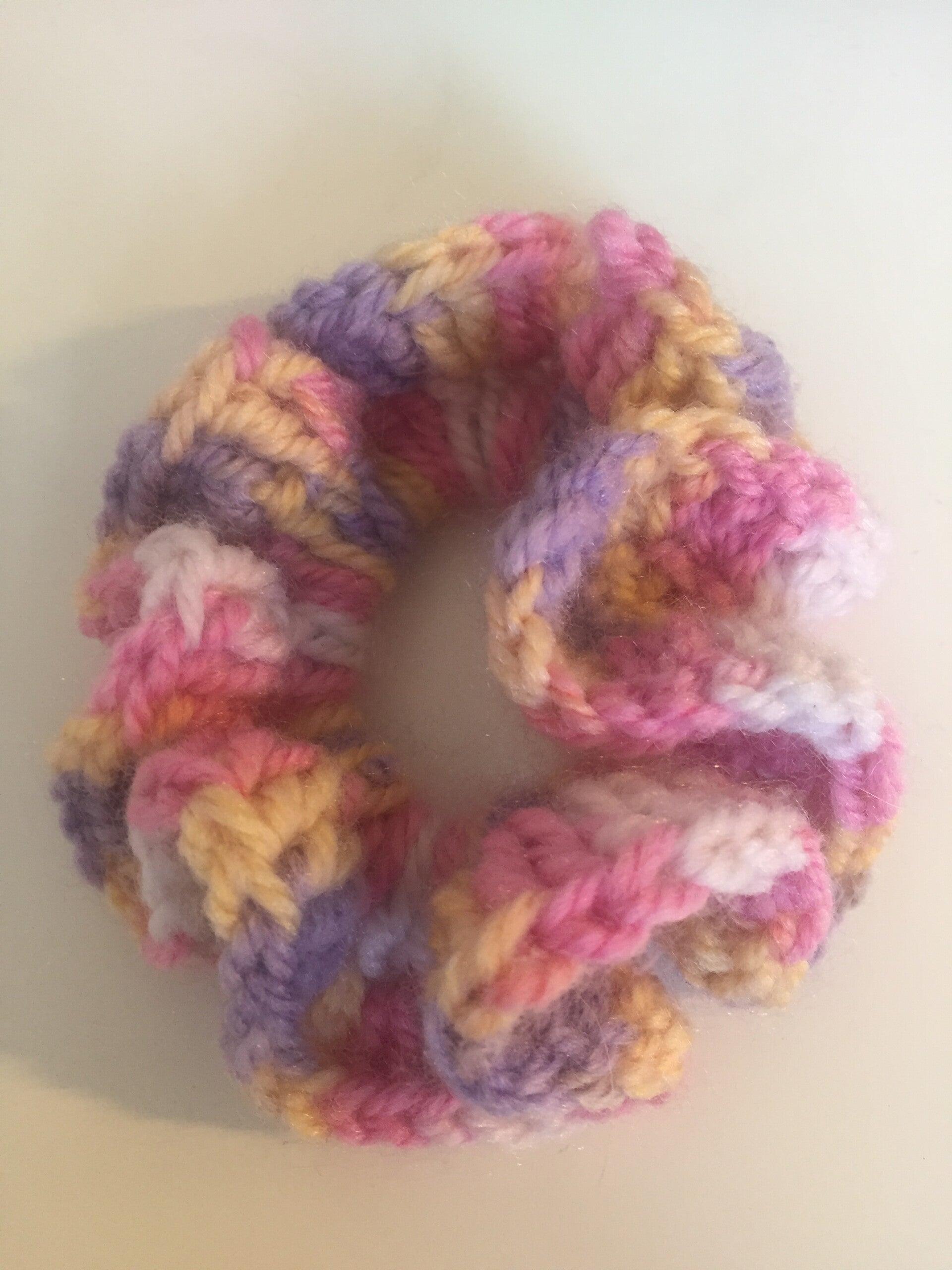 Pastel scrunchie