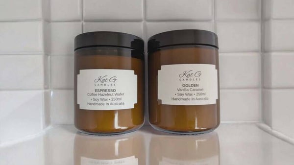 Bundle - Expresso and Vanilla Caramel Candles
