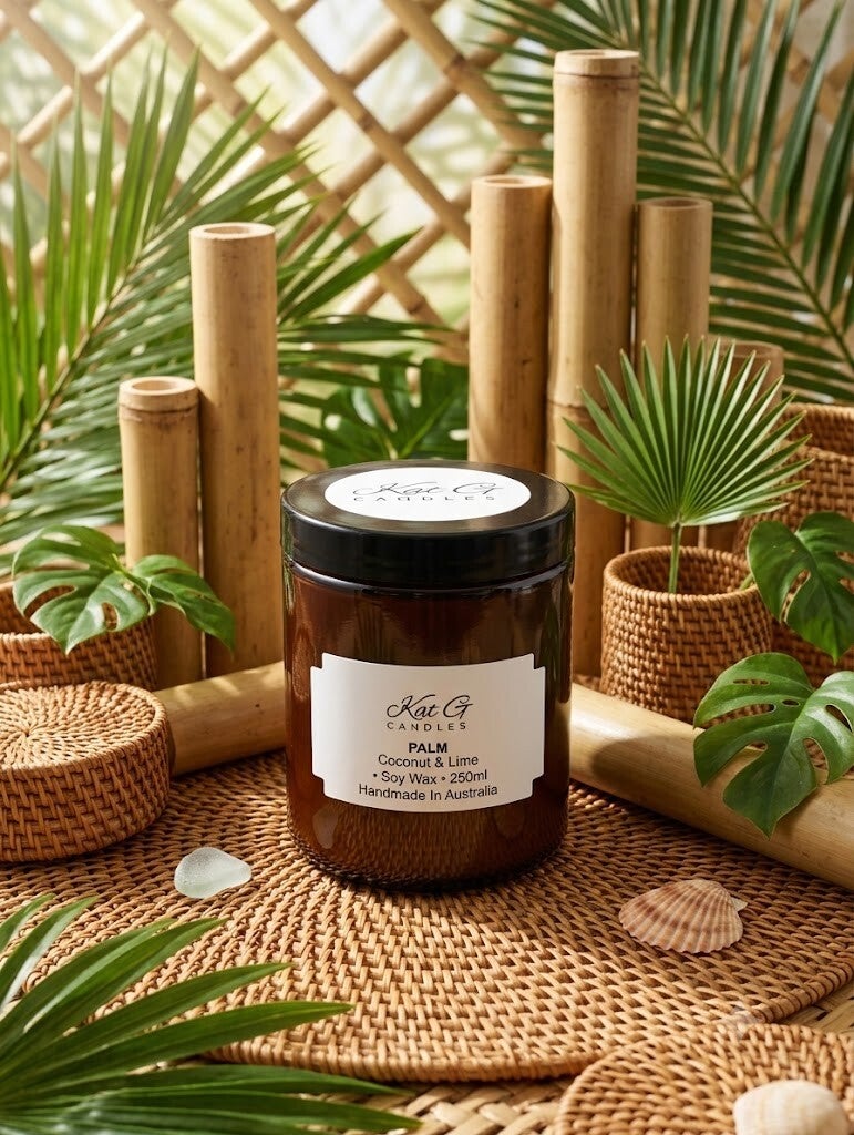 Palm Coconut and Lime Candle
