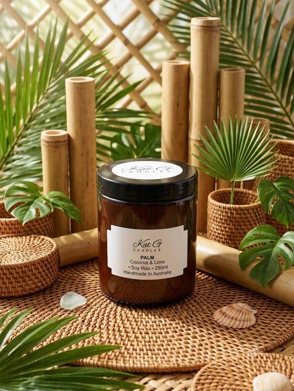 Palm Coconut and Lime Candle