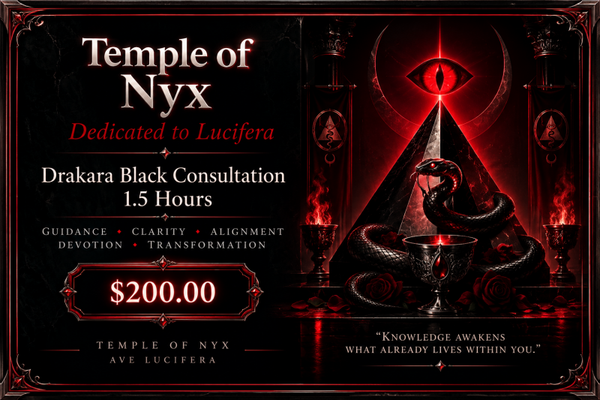 Drakara Black — 1.5-Hour Spiritual Consultation/Psychic Reading
