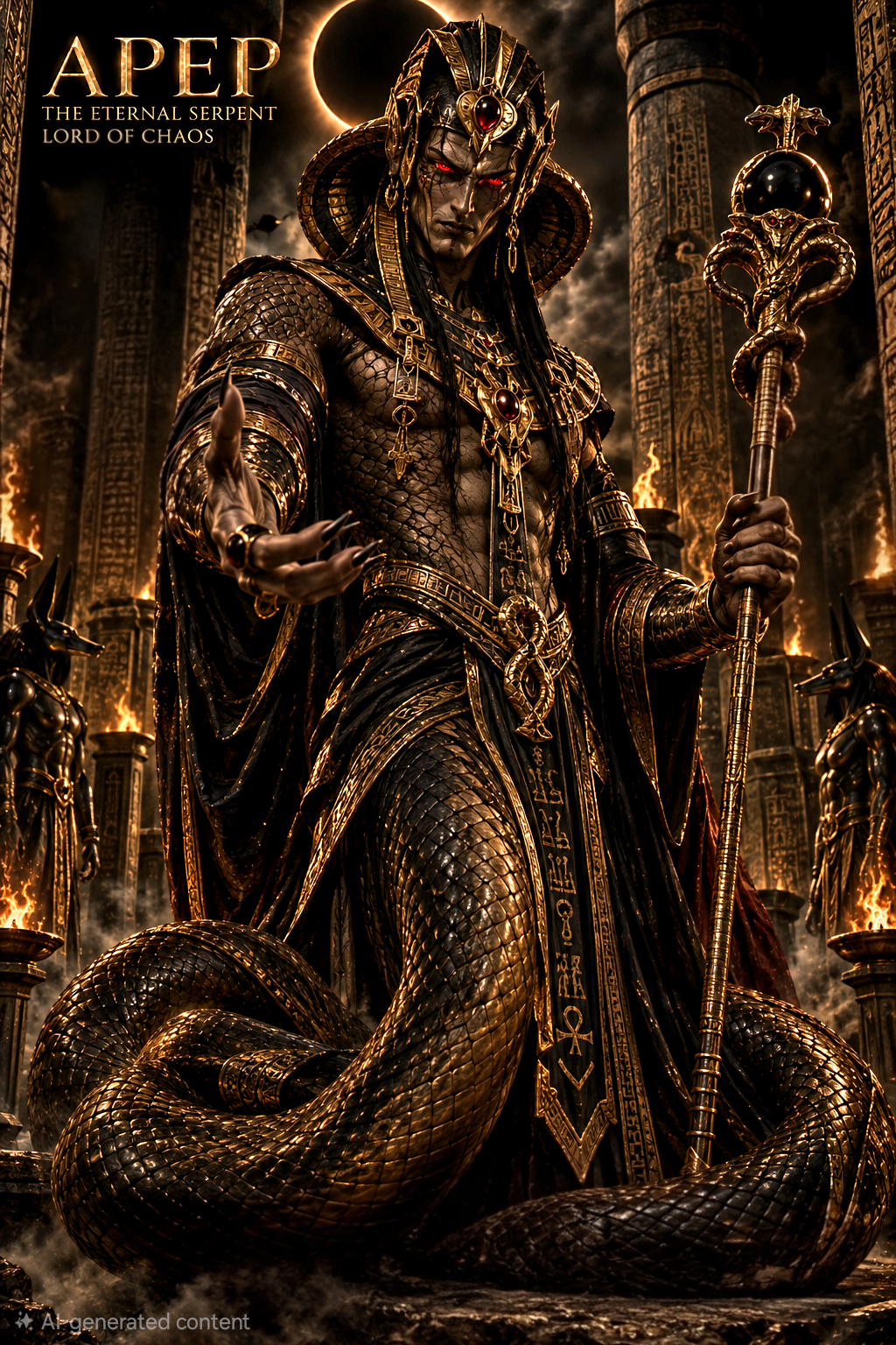 ZXOPU-VENOMOUS SERPENT OF GOD OF APEP