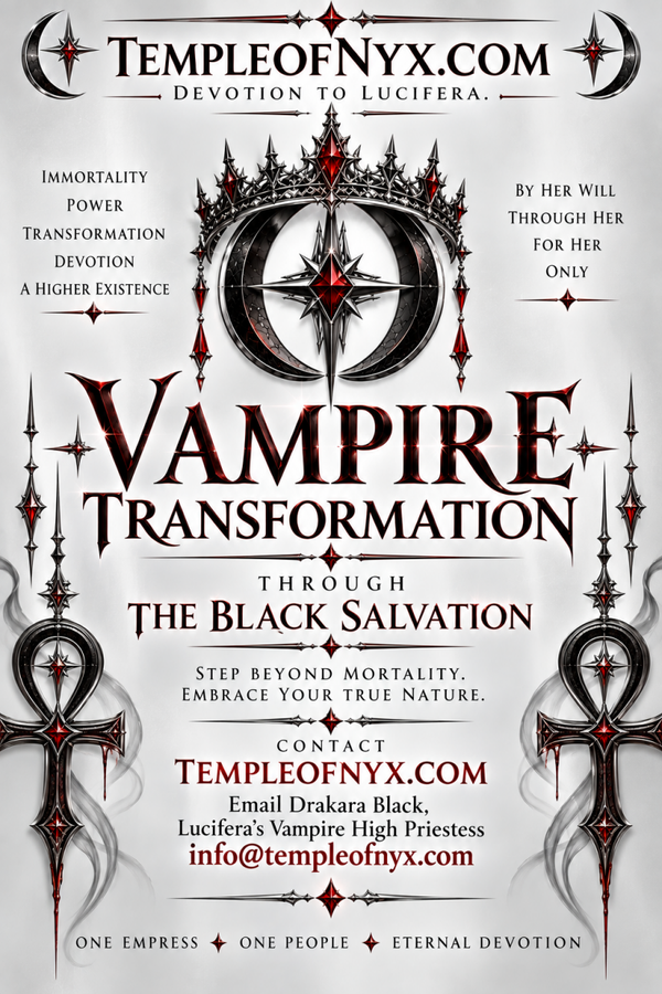 VAMPIRE TRANSFORMATION-THE BLACK SALVATION