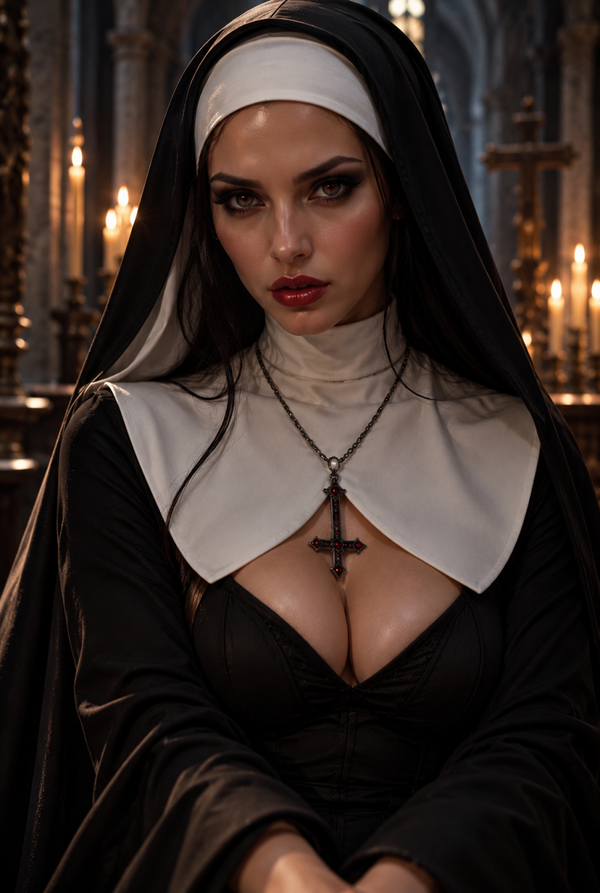 SISTER MARCIE-VAMPIRE FRENCH NUN REVENANT
