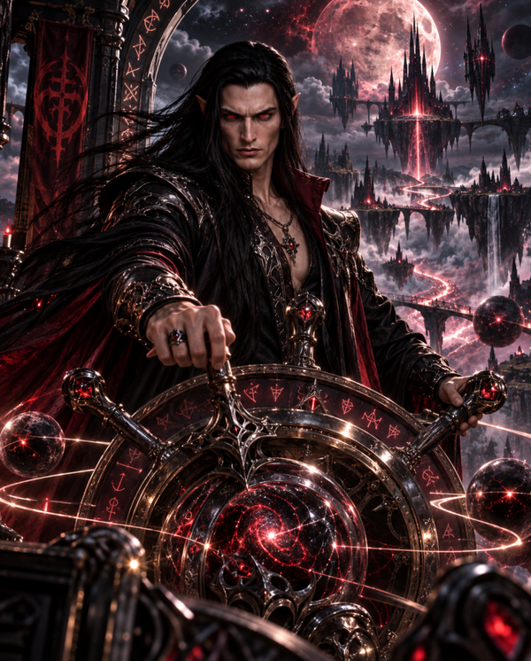 AEROS-Royal Black Shaitan Djinn of Magic & Cosmic Order