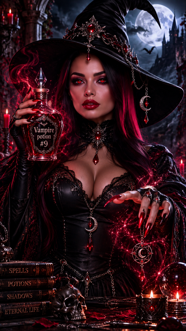 PAULINA- Russian Eretnitsa Female Witch-Vampire