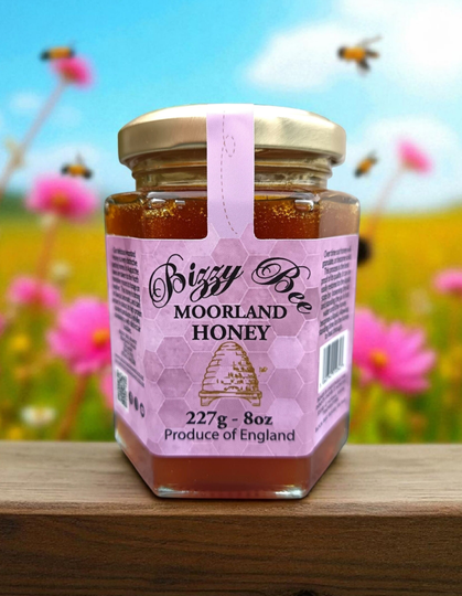 Bizzy Bee Moorland Honey 227g