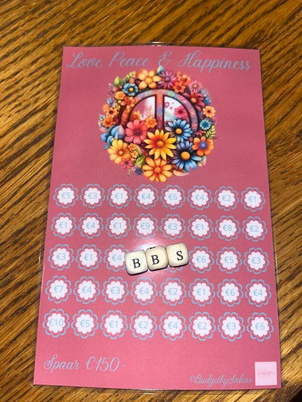 Love, Peace & Happiness A5