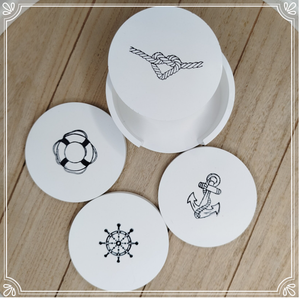 Untersetzer Set "maritim"