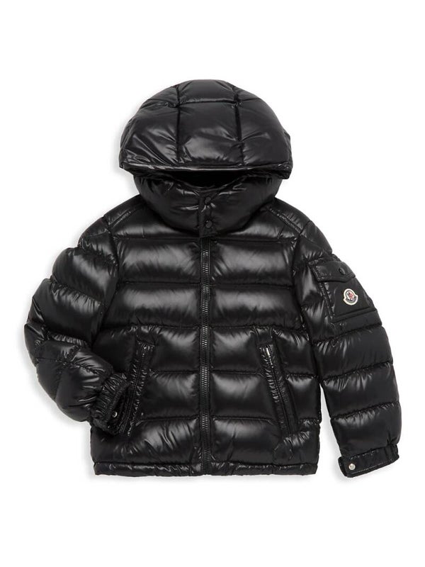 Moncler Maya Short Down Jacket Black