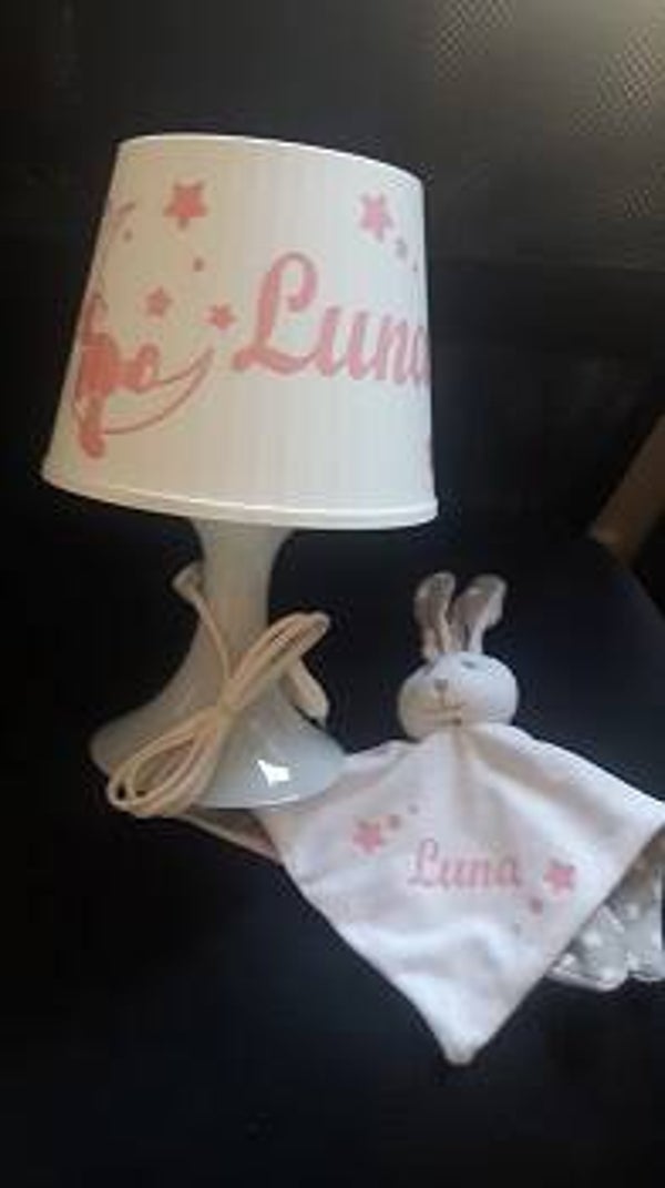 Geboortelamp of met gedicht