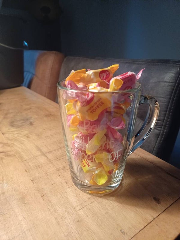 Pap jij bent super tof theeglas