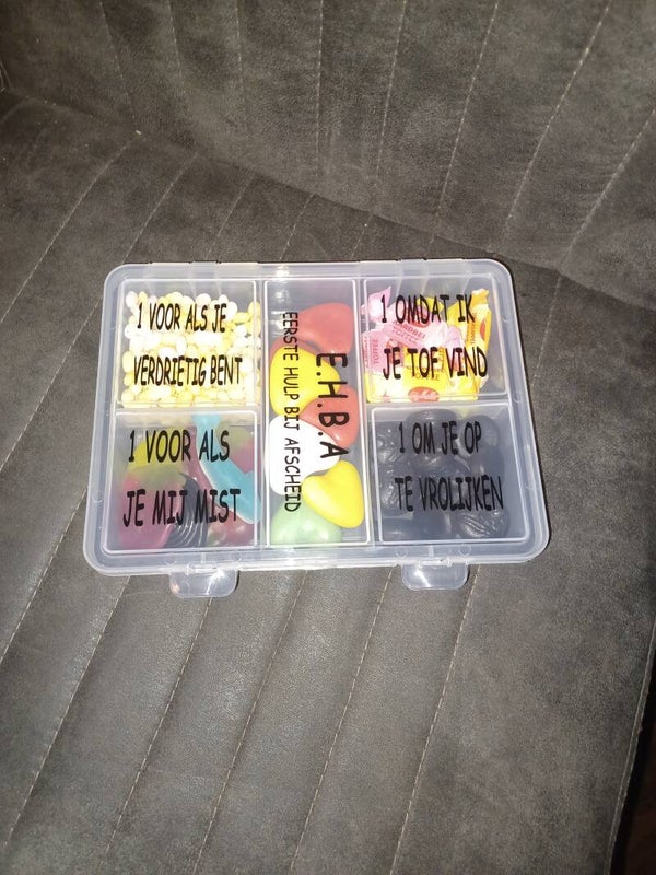 EHBA bakjes eerste hulp bij afscheid