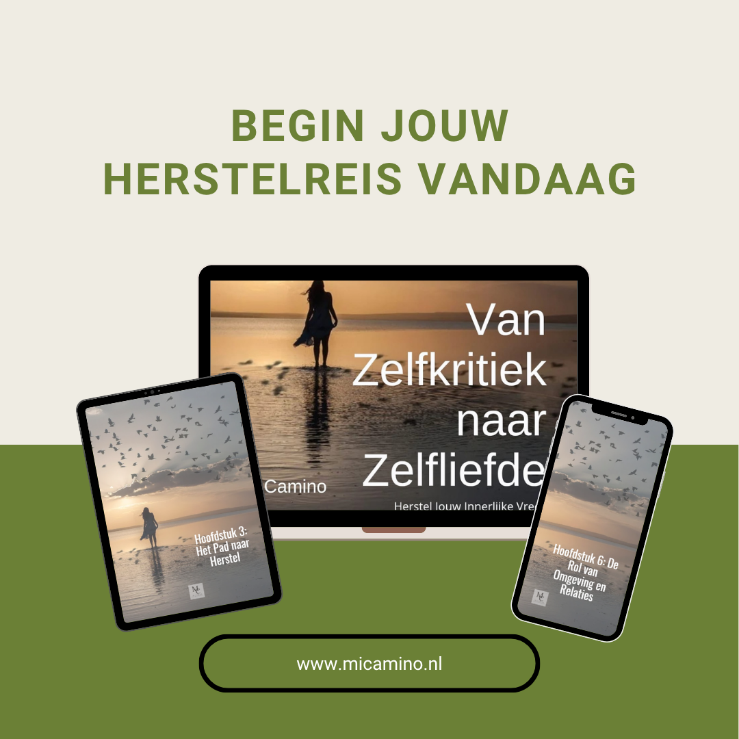 E-Book Van Zelfkritiek naar Zelfliefde – Herstel jouw innerlijke vrede