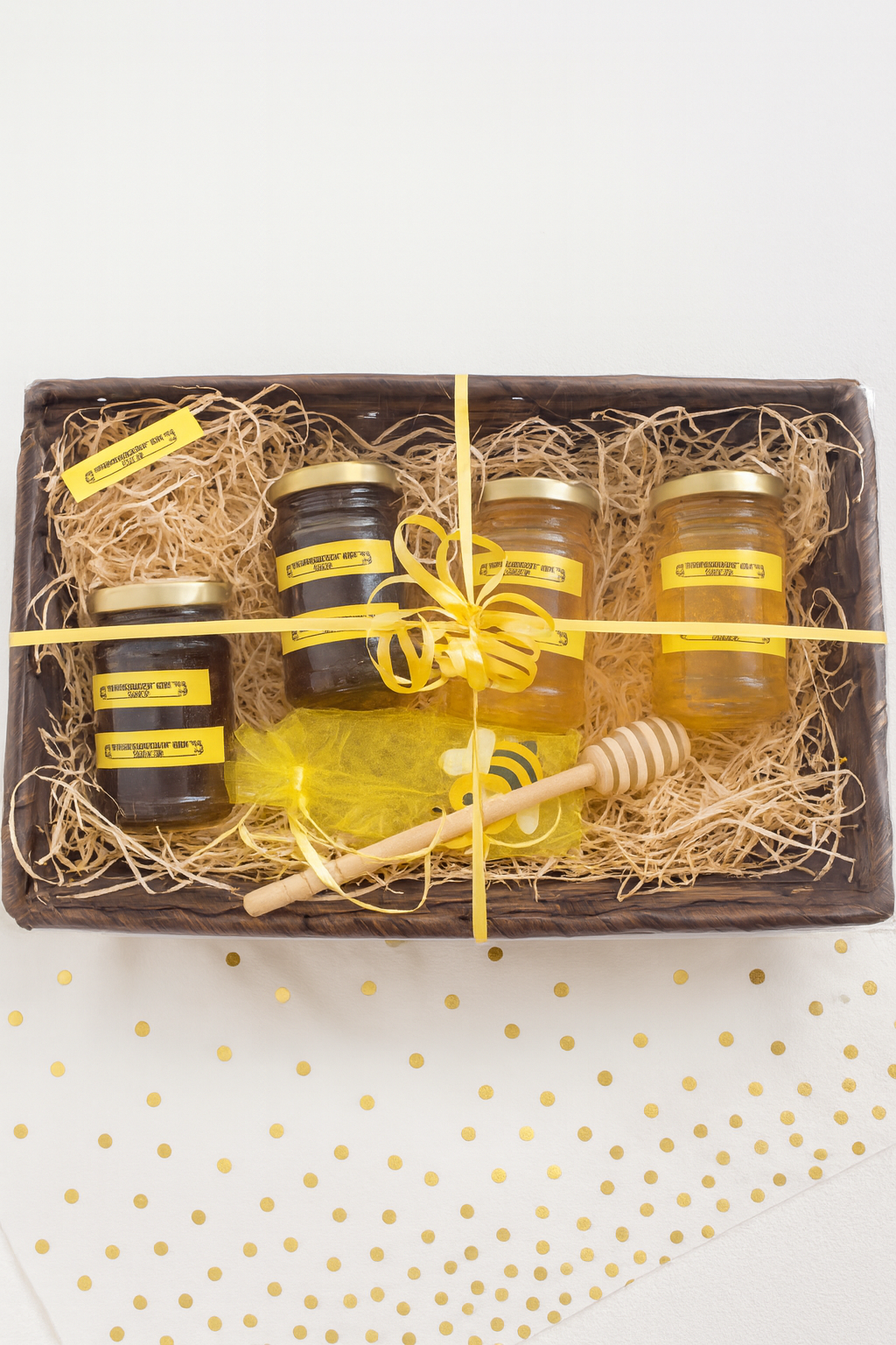 Coffret 4 miel