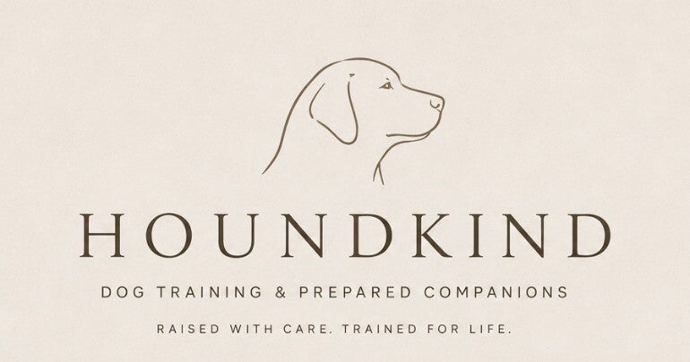 Houndkind — Dog Training and Prepared Companions. Raised with care. Trained for life.