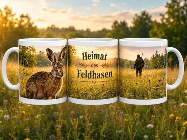 Kaffee-Tasse (Feldhase)